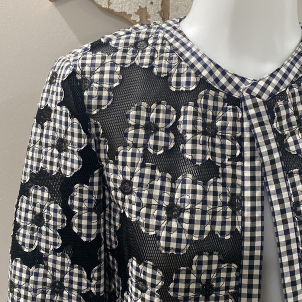 NWT!‎ Anne Klein Floral Appliqué Jacket - Picture 2 of 8